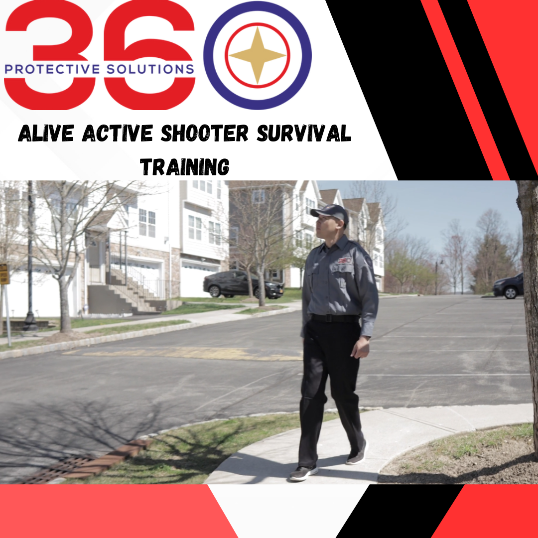 "Illustration of people participating in active shooter survival training, emphasizing preparedness and safety