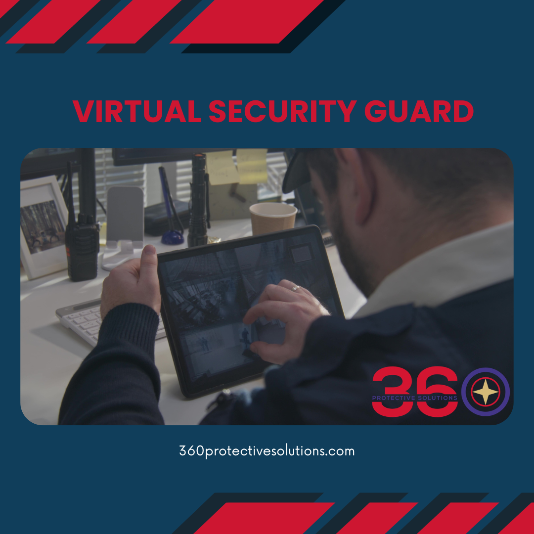 A virtual security guard monitoring a facility - 360 Protective Solutions