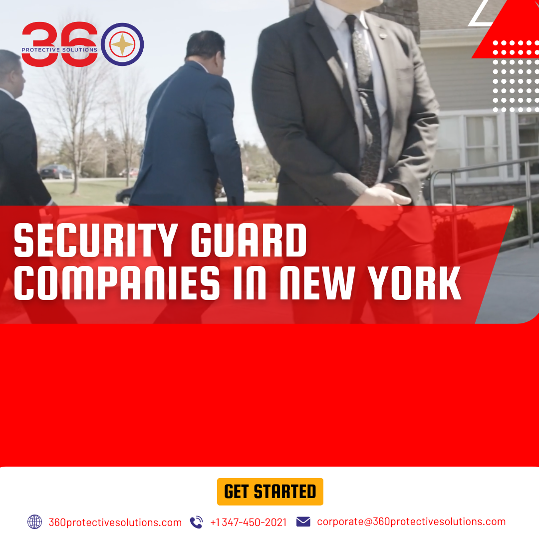 A group of security guards patrolling a commercial area for safety and security.