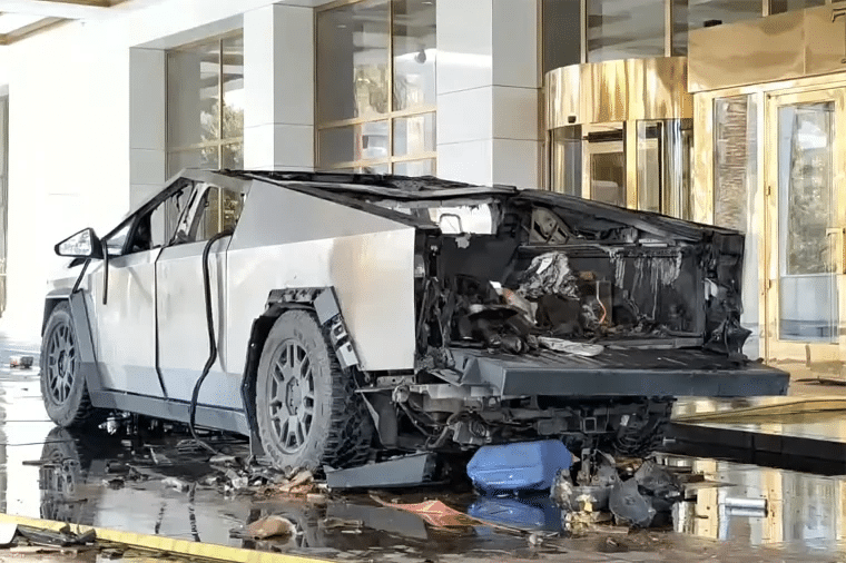Tesla Cybertruck Incident in Las Vegas